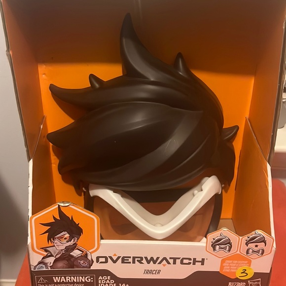 🤩 FREE when bundled w/Reg priced item Overwatch- Tracer Mask Visor & head wrap - Picture 1 of 2